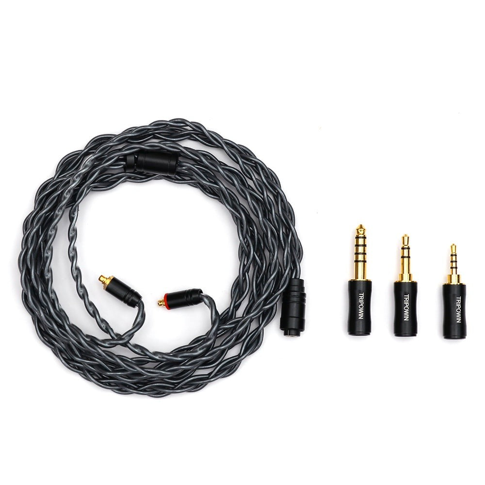Tripowin Noire 24AWG OCC - MMCX