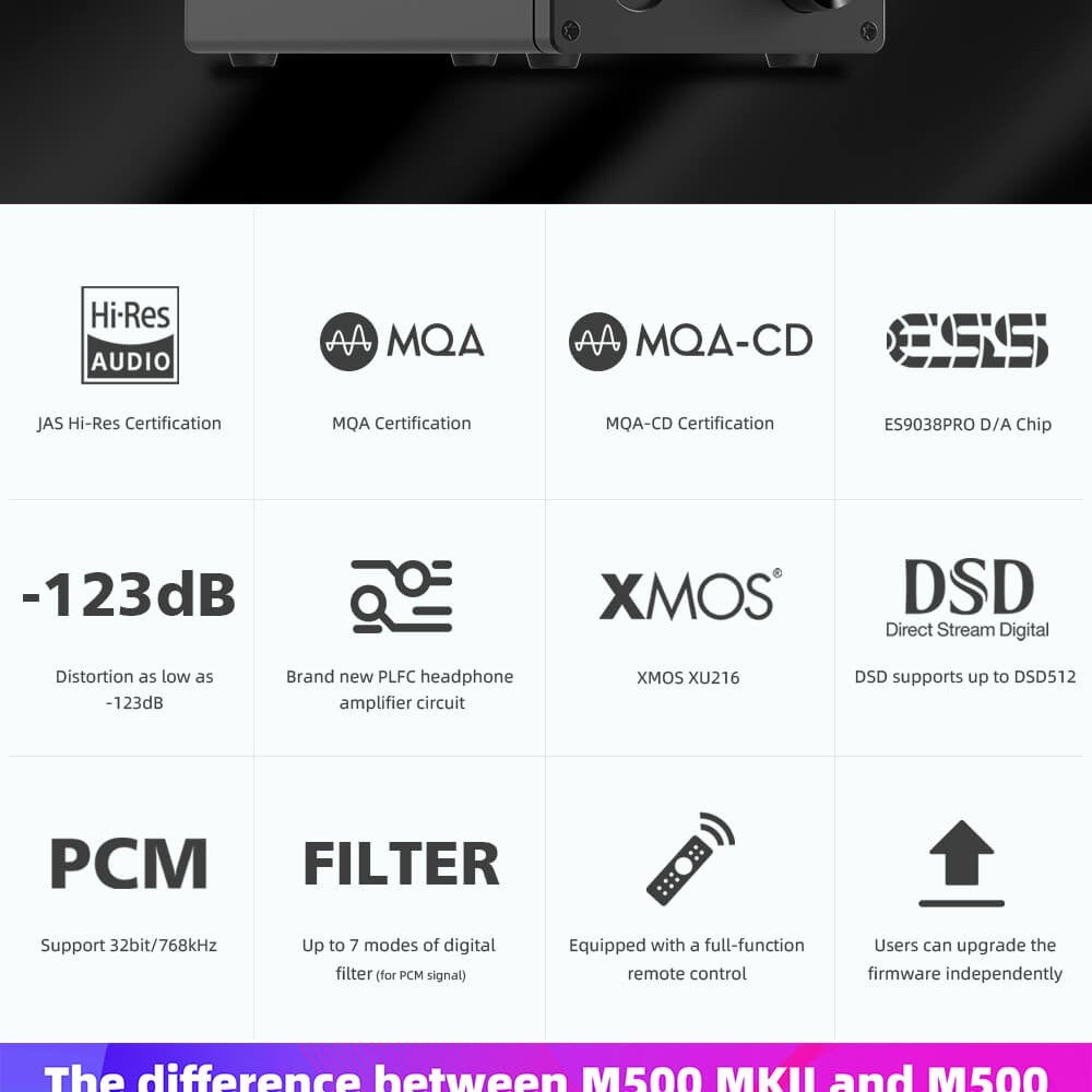 SMSL M500 MK2 or MK3
