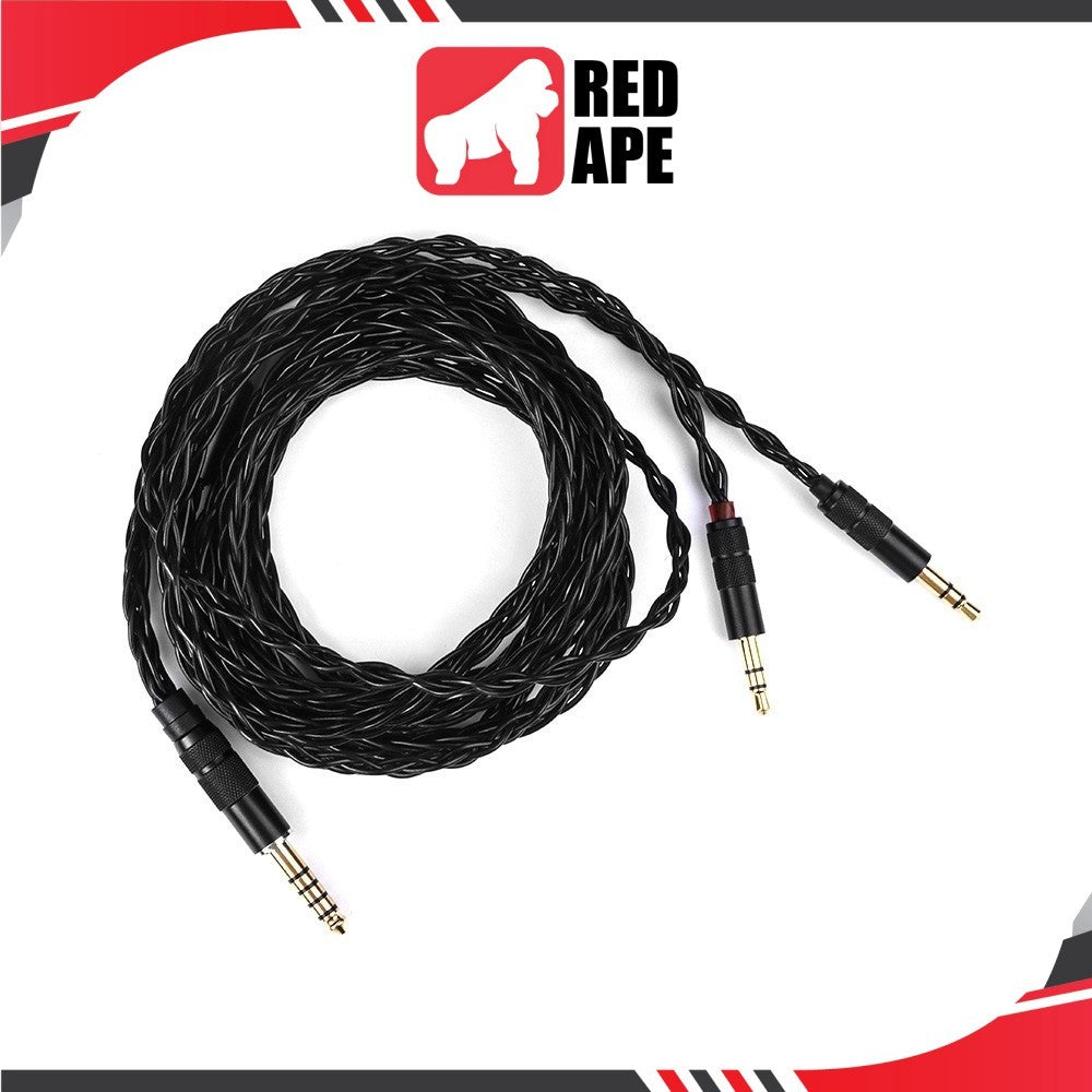 Goldplanar Headphone Replacement Cable - 4.4 (Silver Plated)