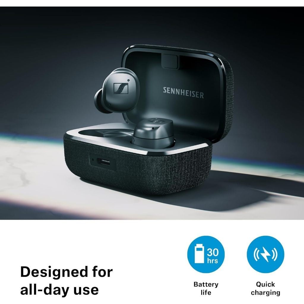 Sennheiser Momentum True Wireless 4 with Bluetooth 5.4 - White Silver