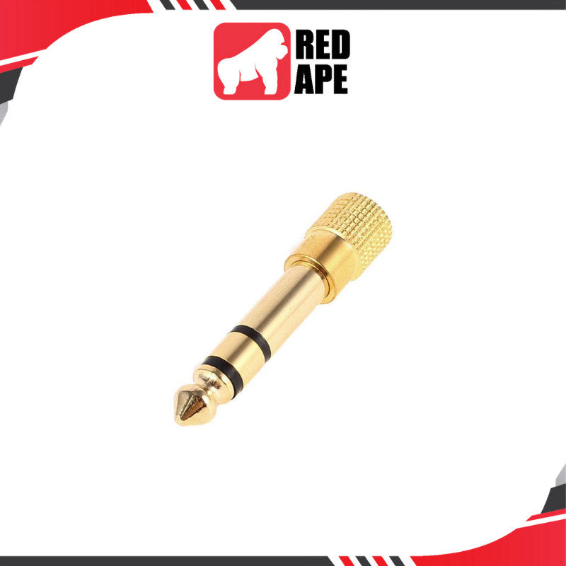 6.5mm/6.35mm to 3.5mm Audio Adapter