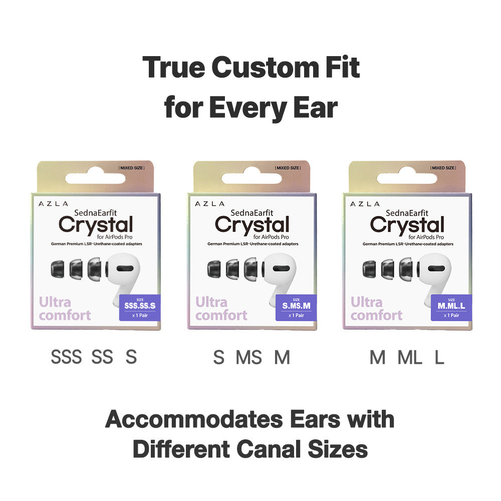 AZLA SednaEarfit Crystal for Air-Pod Pro