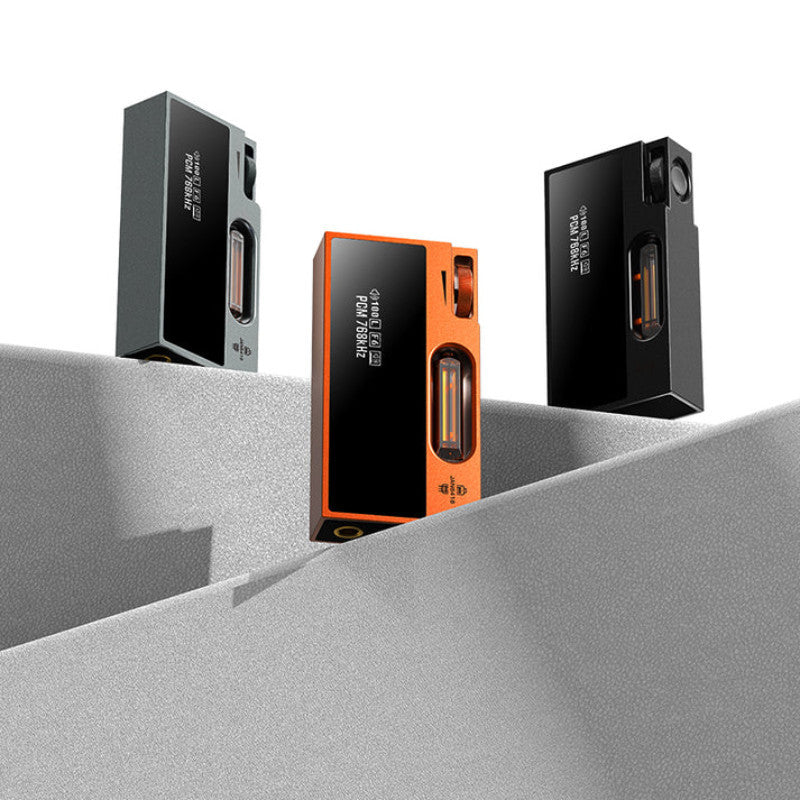 Shanling UA7 - Orange - with Purple Case