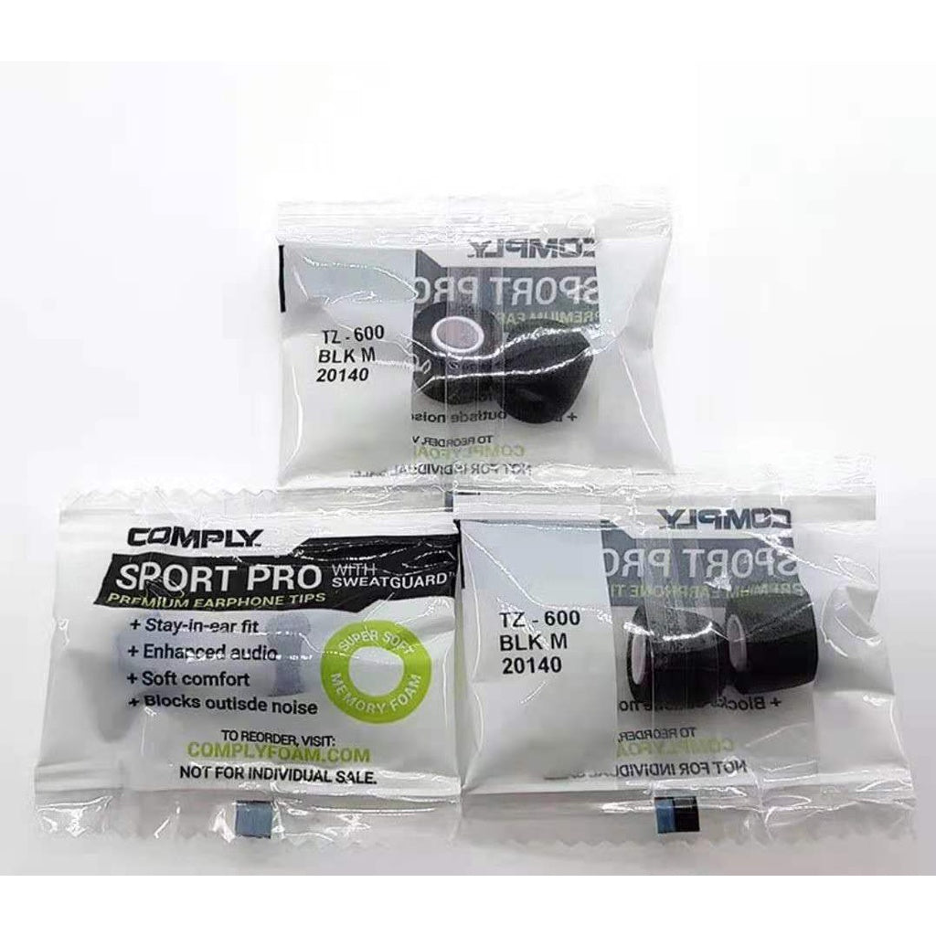 Comply Isolating Memory Earphone Foam Medium Size Tips T100 T200 T400 T500