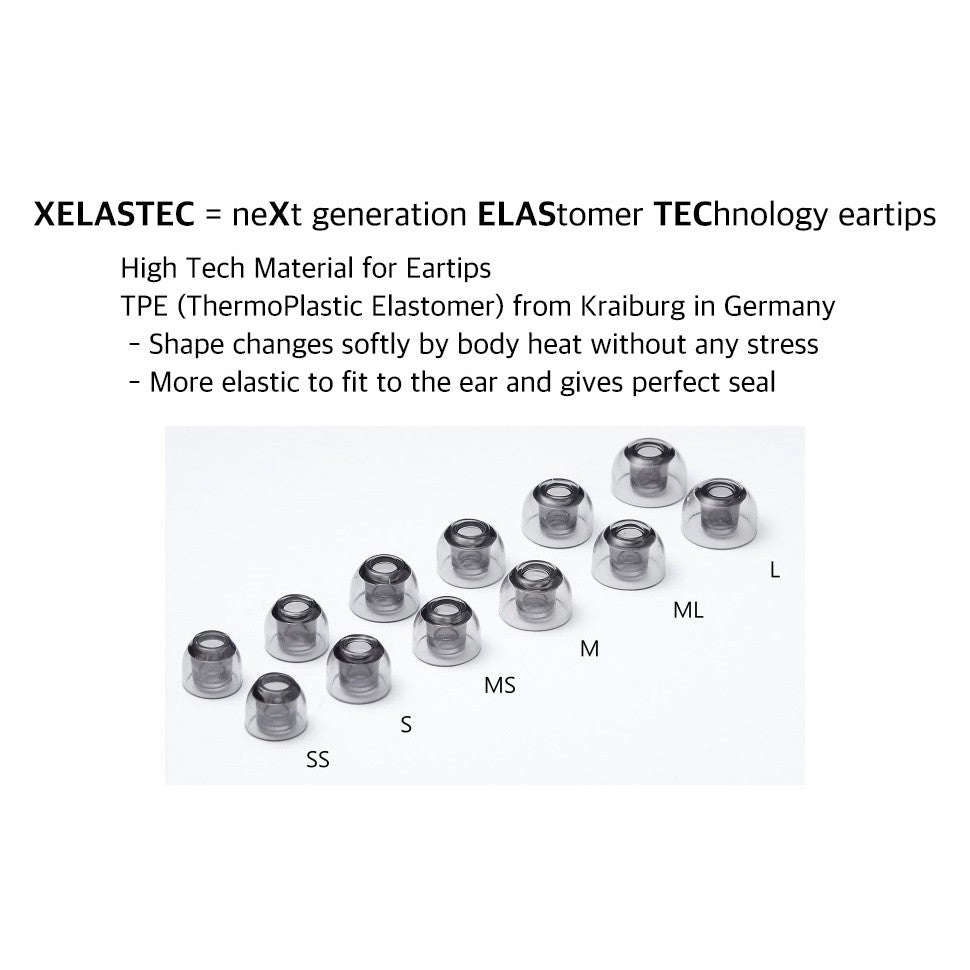 AZLA SednaEarfit XElastec - M  (1 box 2 pairs)