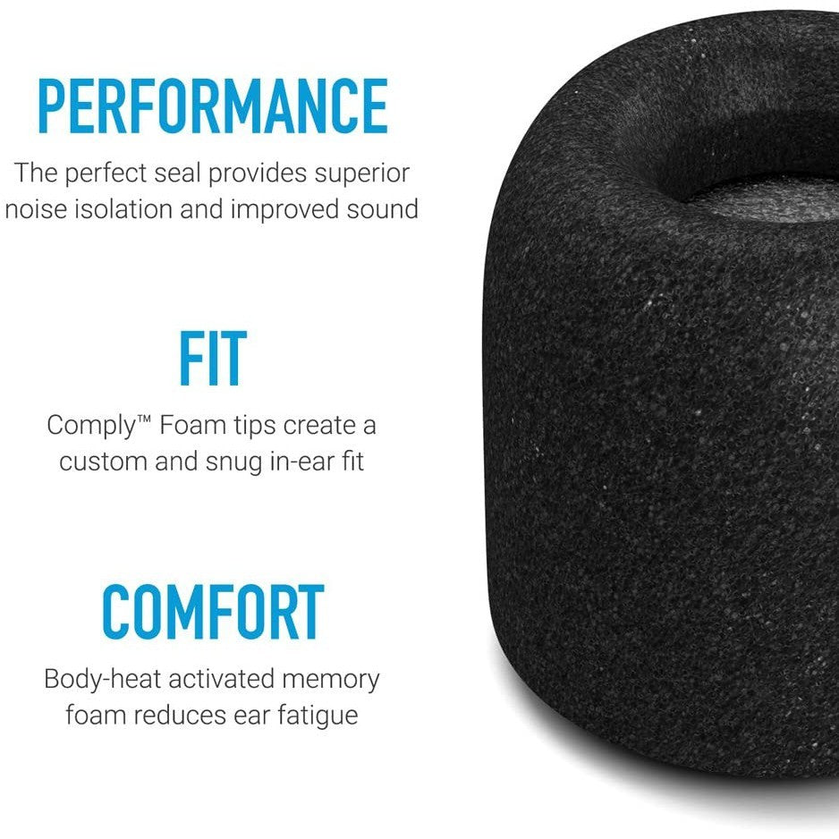 Comply Isolating Memory Earphone Foam Medium Size Tips T100 T200 T400 T500