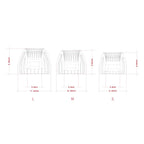 Moondrop Spring Tip - ExtraLarge (3 Pairs)