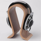 Premium Wooden Headphones Stand - Walnut