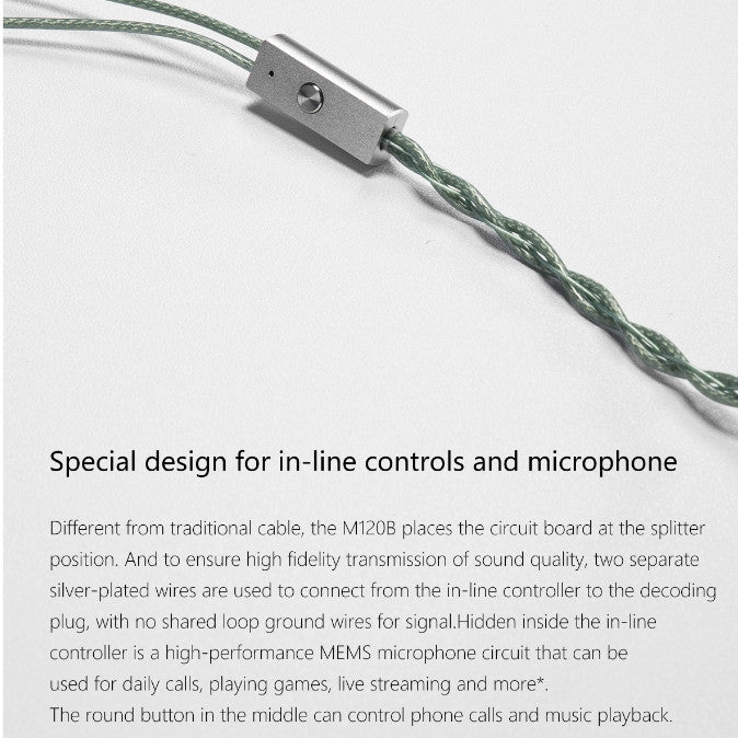 ddHifi M120B - 2pin 0.78 - TypeC