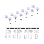 AZLA SednaEarfit MAX for Galaxy Buds 2 Pro - Purple - MS (2 Pairs)