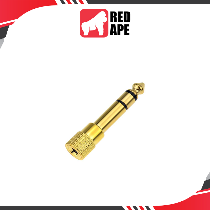 6.5mm/6.35mm to 3.5mm Audio Adapter