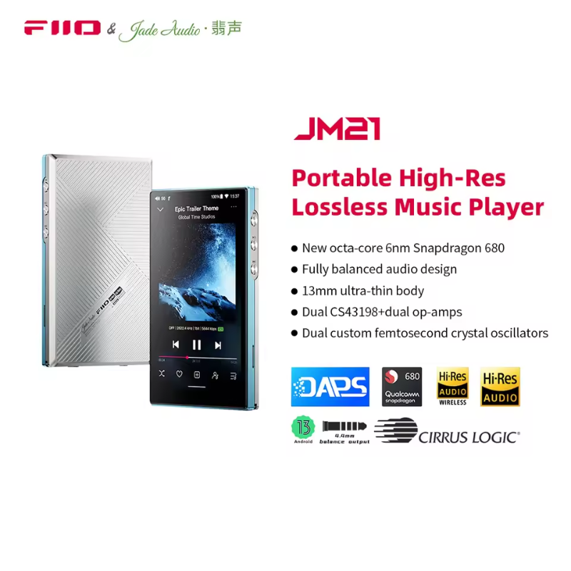 FiiO JM21 - Blue - 4GB+64GB (Device Only)