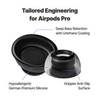 AZLA SednaEarfit Crystal for Air-Pod Pro - S (2 Pair)