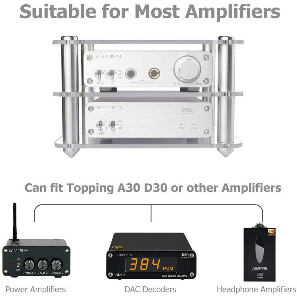 Topping Acrylic Rack