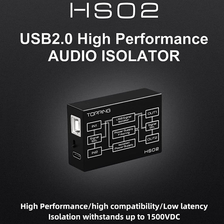 Topping HS02 Black