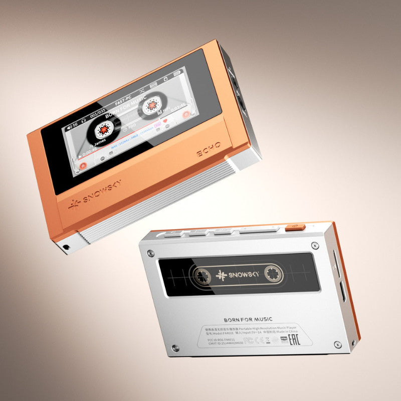 FiiO SNOWSKY ECHO - Orange + Black Case