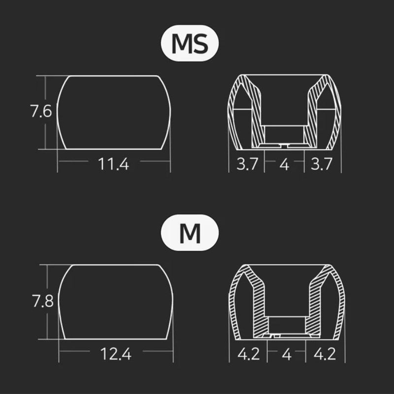 DIVINUS Velvet Wide Bore - M (3 Pairs)