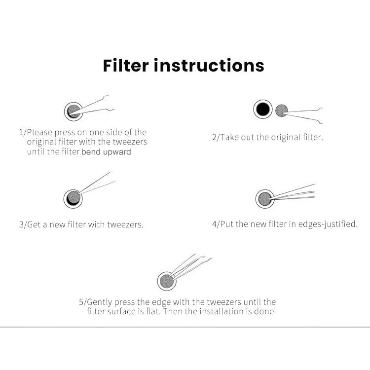 Moondrop Earphone Filter - Aria 2/Chu 2